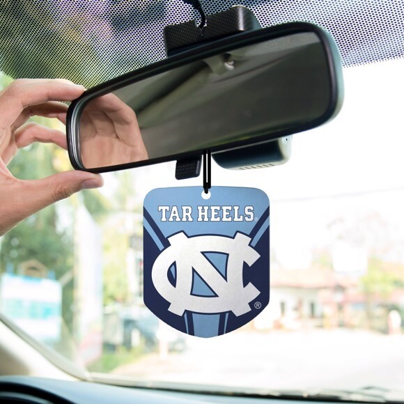North Carolina Tar Heels Air Freshener Fresh Scent 2 Pack Car Truck 3×3 Inches