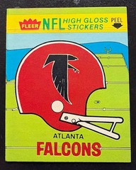 1981 FLEER NFL Team Action Hi-Gloss Logo Stickers Decal Patches YOUR CHOICE