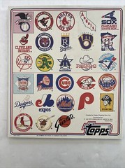 1982 Topps Baseball Sticker Album Old Stock Never Used Empty Carter