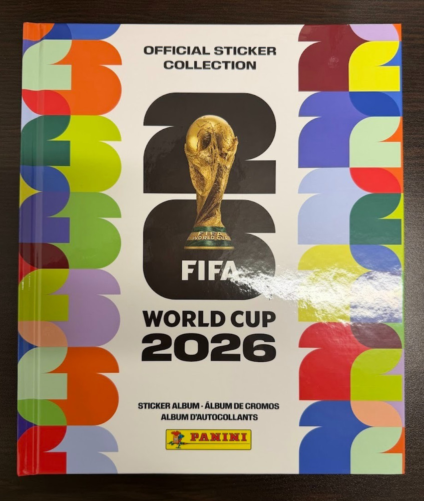 FIFA World Cup 2026 Panini Official Sticker HARDCOVER Album — USA Edition — NEW