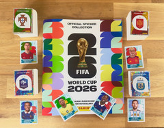 PANINI WC 2026 STICKER ALBUM + COMPLETE SET 980 + 1 PACK — SHIPS INTERNATIONAL