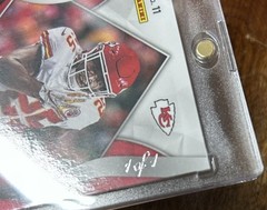2020 Panini Spectra ROOKIE Cylde Edwards Helaire — NFL SHIELD 1/1 SUPERFRACTOR
