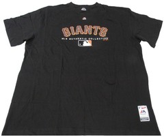 New San Francisco Gian Mens Big & Tall Sizes 2XL-3XL-5XL-6XL Majestic Shirt