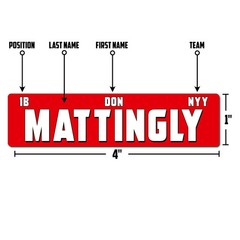 Fantasy Baseball Draft Board Kit — 2026 — DEEP POOL MLB Players — 12 tm/26 rd
