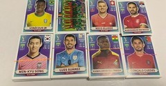Panini FIFA World Cup Qatar 2022 Stickers Foils GROUP G & H-#BRA1 #POR2 #URU20