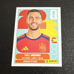 Panini FIFA World Cup 2026 Sticker ESP 14 Mikel Merino Spain Arsenal FC