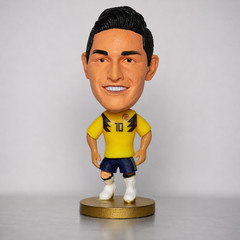 6cm Soccer Figure National Player Colombia 10# James Rodriguez 2019 Copa America