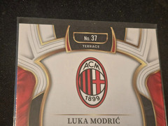 LUKA MODRIC 2025-26 Panini Select Serie A White Sparkle Prizm AC MILAN SSP