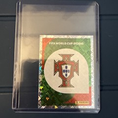 2026 Panini FIFA World Cup Stickers — Portugal Team Logo Badge Foil #POR 1