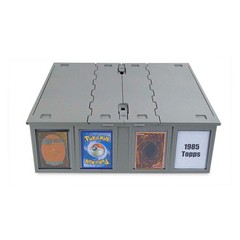BCW Collectible Card Bin Hold Gaming Sport Toploaders Magnetic / Deck 3200 Box