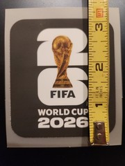 2026 FIFA World Cup Patches Soccer Jersey Patch USA Mexico Canada Iron On Black