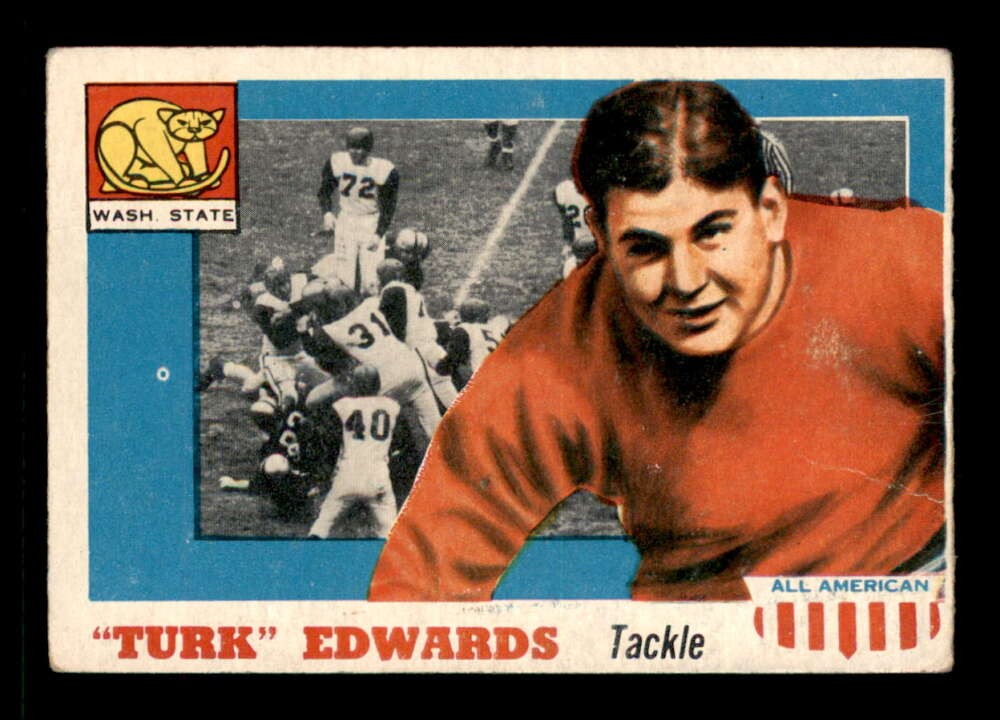 1955 Topps #36 Turk Edwards SP VG X3271017