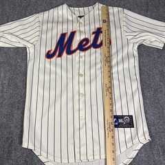 New York Mets Majestic David Wright #5 Mens Jersey Pinstripes