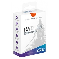 Ultimate Guard Katana Sleeves (100ct) Standard Size — Orange