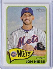 2014 Topps Heritage #186 Jon Niese New York Mets ID3.15