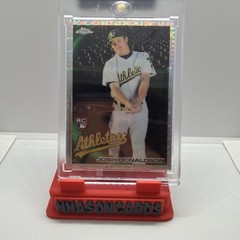 2010 Topps Chrome Josh Donaldson RC 191 X-Fractor Refractor B51