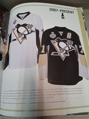 Skybox Press Pittsburgh Penguins Jerseys Then & Now Hardcover Book +letter