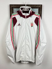 Vintage Adidas Hungary Football Jacket Soccer Track Top National Mens Size L