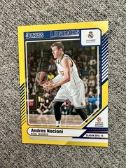 2024-25 Panini Donruss Euroleague — Legends Andres Nocioni #193 Yellow Flood