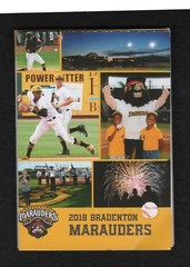 Bradenton Marauders 2018 Regular Season Pocket Schedule