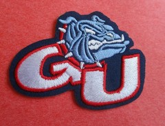 Gonzaga Bulldog Spokane Washington New NCAA Embroidered Iron-On Patch 2¼» (6 cm)