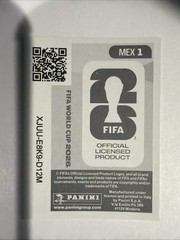 2026 Panini FIFA World Cup Mexico Badge Holographic Sticker MEX 1 — Logo