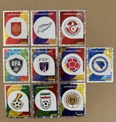 2026 FIFA World Cup Holo Foil Stickers Lot Of 10 Team Emblem Includes Spain