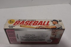 1967 TOPPS BASEBALL WAX PACK BOX empty RARE Version Mantle CLEAN CERTIFIED