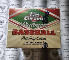 2025 Topps Chrome Platinum Baseball Blaster Box