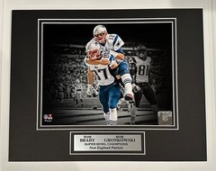 Tom Brady & Rob Gronkowski New England Patriots Spotlight 8×10 Photo Matte 11×14