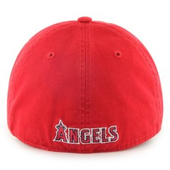 Men’s ’47 Red Los Angeles Angels Franchise Logo Fitted Hat