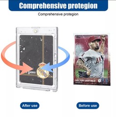 You Pick! Magnetic Card Holder 35 55 75 100 130 180 pt One-Touch UV Protection