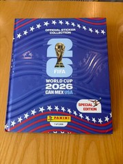2026 Panini FIFA World Cup Hardcover Album USA 1 of 2026 Edition Limited