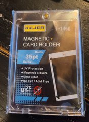 KEJEA 35PT Trading Card Magnetic Case Holder Ultra Clear UV Protection