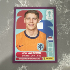 Panini FIFA World Cup 2026 Micky van de Ven Sticker NED 4 Player Portrait