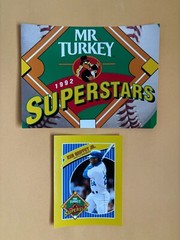 U Pick 1992 Mr. Turkey — Regular and Oversized promo — tough oddball food issue
