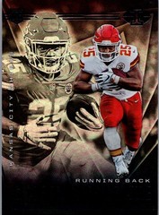2020 Panini Illusions #15 Clyde Edwards-Helaire Trophy Collection Orange