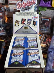 1991 Upper Deck Baseball Factory Sealed Foil Packs!