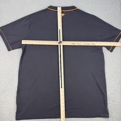 McLaren Formula 1 Team Shirt Mens 3XL Gray Formula 1 Racing Polo Organic Cotton