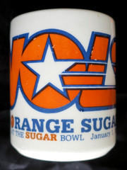 Vintage 1986 Sugar Bowl Tennessee Vols Ceramic Coffee Mug 8oz