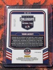 2026 Panini Stars & Stripes USA Vahn Lackey PANDORA PRIZM AUTO /225 #CNT-VL