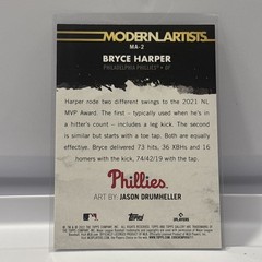 2022 Topps Gallery — Modern Artists Bryce Harper #MA-2