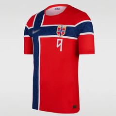 Size S-XXL Norway 2026 World Cup Home and Away Jersey Haaland #9 Ship Fast