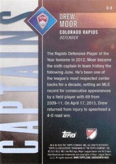 2015 Topps Major League Soccer Apex ‘Captains’ Card (C-1 to C-20) Variations