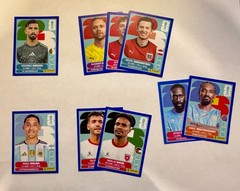 2026 Panini FIFA World Cup BLUE PARALLEL Stickers You Pick — All Teams