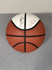 2005-2006 Seattle Supersonics NBA Team Autographed Basketball