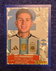 FIFA WORLD CUP 2026 PANINI STICKERS BLUE CRUMPLE PARALLEL STICKERS