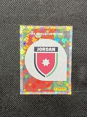 2026 Panini FIFA World Cup Stickers Emblem FOIL Jordan #JOR1