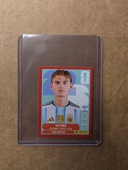 Nico Paz Panini FIFA World Cup 2026 Sticker Red Border #ARG14 Argentina