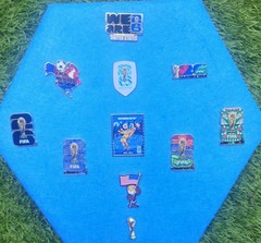 Fifa World Cup 2026 11 Officially Licensed Pins CAN,MEX,USA 2 City Of Houston